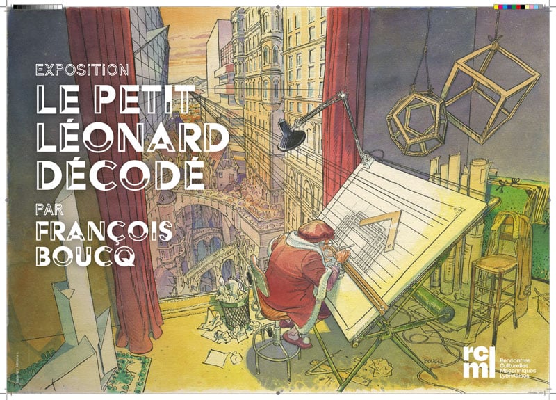 RCML exposition François BOUCQ le petit Léonard décodé