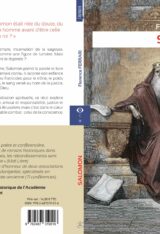 Couverture Salomon, du marbre à la chair _ les paradoxes d’un roi sage Couverture Salomon, du marbre à la chair _ les paradoxes d’un roi sage